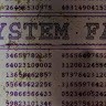 System Failure