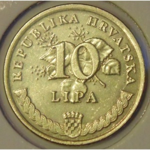 Kroatien  10 Lipa - Obverse