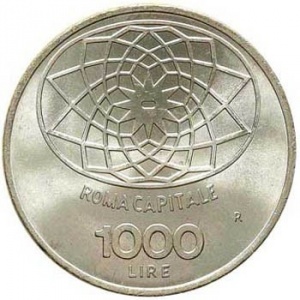 Italien 1000 Lire - Reverse