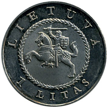 1 Litas , Litauen  (425 Jahre - Universität von Vilnius)