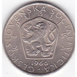 Tschechoslowakei 5 Kronen - Obverse