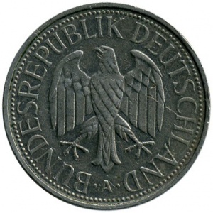 Almanya 1 Mark 1990 - obverse