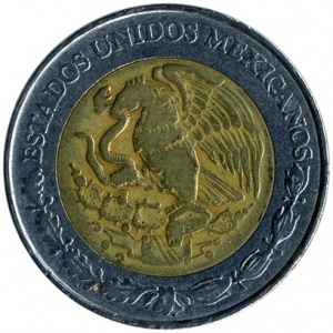 Mexiko 5 neue Pesos - Obverse