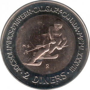 Andorra 2 diners - Reverse