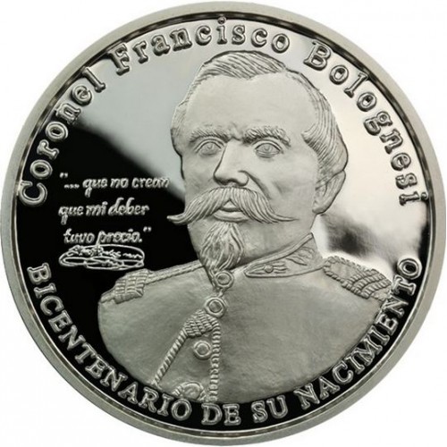 1 سول , پرو (200th Anniversary - Birth of Francisco Bolognesi Cervantes)