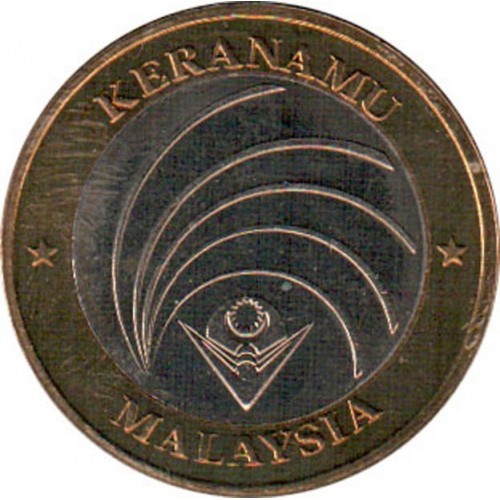 1 ringgit , Malàisia (46è aniversari de la Independència)