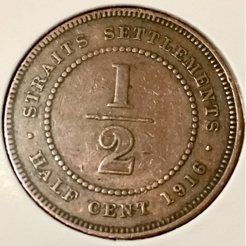 ½ cent , Průlivové osady