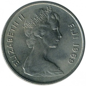 Fidschi  5 Cent - Obverse