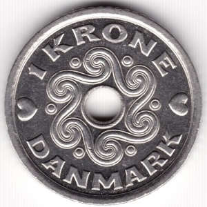 Denemarken 1 krone 2000 - reverse