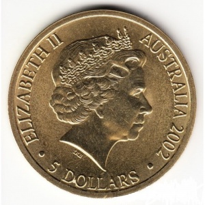 Australia 5 dolarów 2002 - obverse