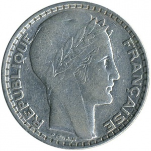 Франция 10 франков - Obverse