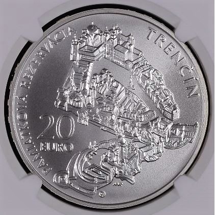 20 Euro , Slowakei  (Welterbe Trenčín)