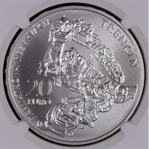 Slowakei  20 Euro - Reverse