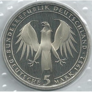 Deutschland 5 Mark - Obverse