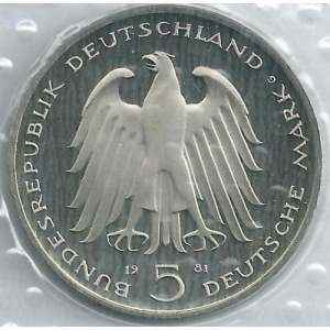 Deutschland 5 Mark - Obverse