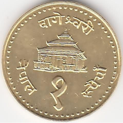 1 rúpia , Nepal