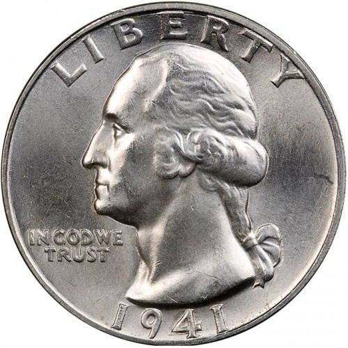 1/4 dollar 1932-1964 (Silver) - Washington Quarter, USA