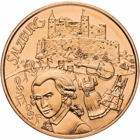 10 یورو , اتریش (Austrian States - Salzburg)