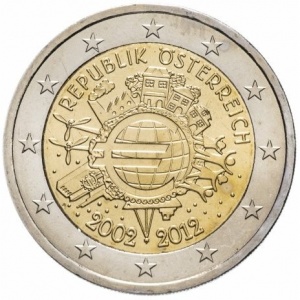 Austrija 2 eurai - Obverse