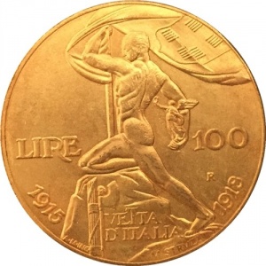Italien 100 Lire - Reverse