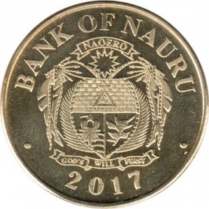 Nauru 5 doleriai - Obverse