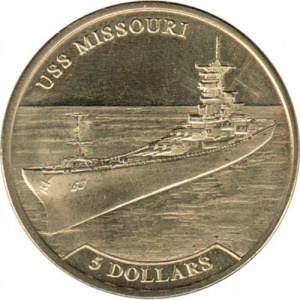 Nauru 5 doleriai - Reverse