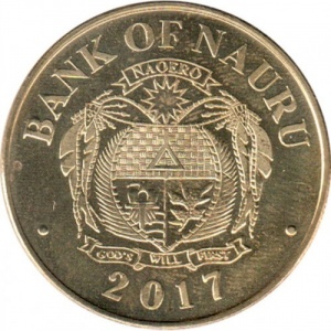 Nauru 5 doleriai - Obverse
