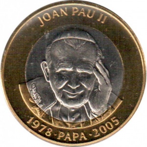 Andorra 2 diners - Reverse