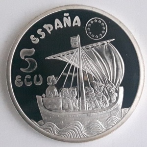 Espanya 5 ECUs - Reverse