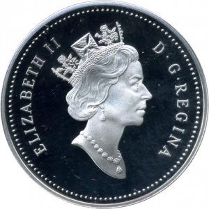 کانادا 1 دلار - Obverse