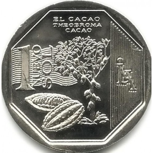 1 nový sol , Peru (Přírodní zdroje Peru - kakao)