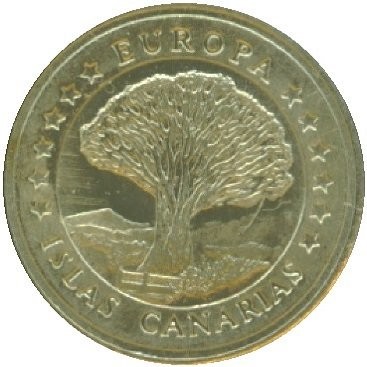 1 ECU , Spagna (Europa - Isole Canarie)
