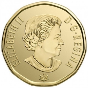 Canada 1 dollar - Obverse