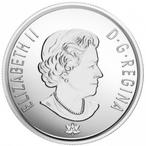 کانادا 25 سنت - Obverse
