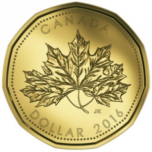 Canada 1 dollar - Reverse