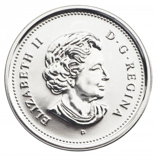 25 centů , Kanada (Den Kanady - chlapec s vlajkou)