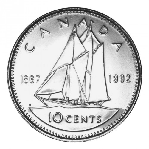 10 Cent , Kanada (125 Jahre Kanada)