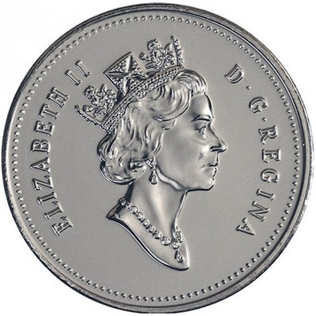 50 cents , Canadà (125è aniversari del Canadà)