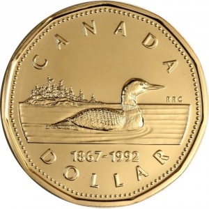 Kanada 1 Dollar - Reverse