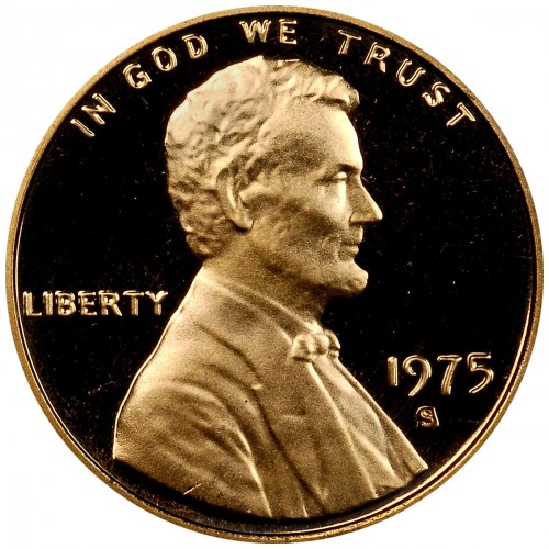 1 cent 1975 - Lincoln Cent, USA