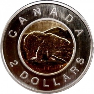 Kanada 2 dolarja - Reverse