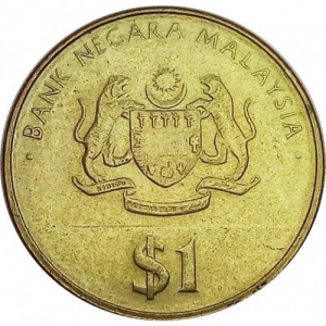 Malàisia 1 ringgit - Obverse