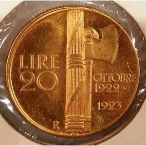 Italien 20 Lire - Reverse