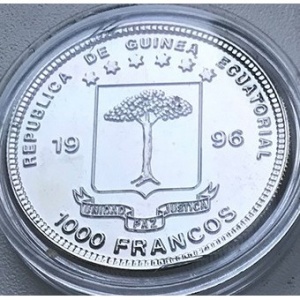Экваториальная Гвинея 1000 франков - Obverse