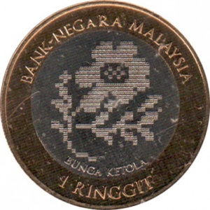 Malàisia 1 ringgit - Obverse