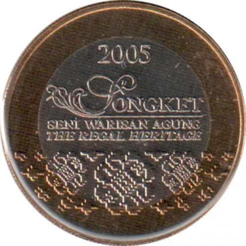 1 ringgit , Malàisia (Songket - El Patrimoni Regal)