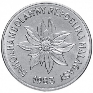 Madagaskar  1 Franken - Obverse