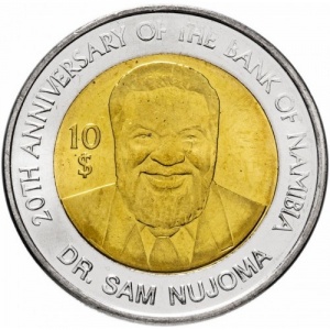 Namíbia 10 dollars - Reverse