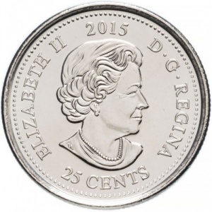Kanada 25 Cent - Obverse
