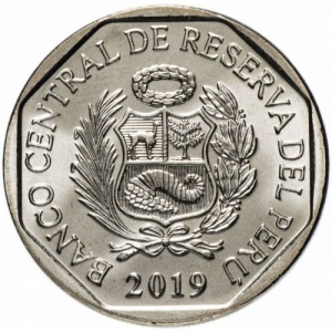 Peru 1 sol - Obverse